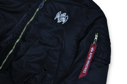 WARREN LOTAS LIFELESS HEARTACHE MA1 JACKET