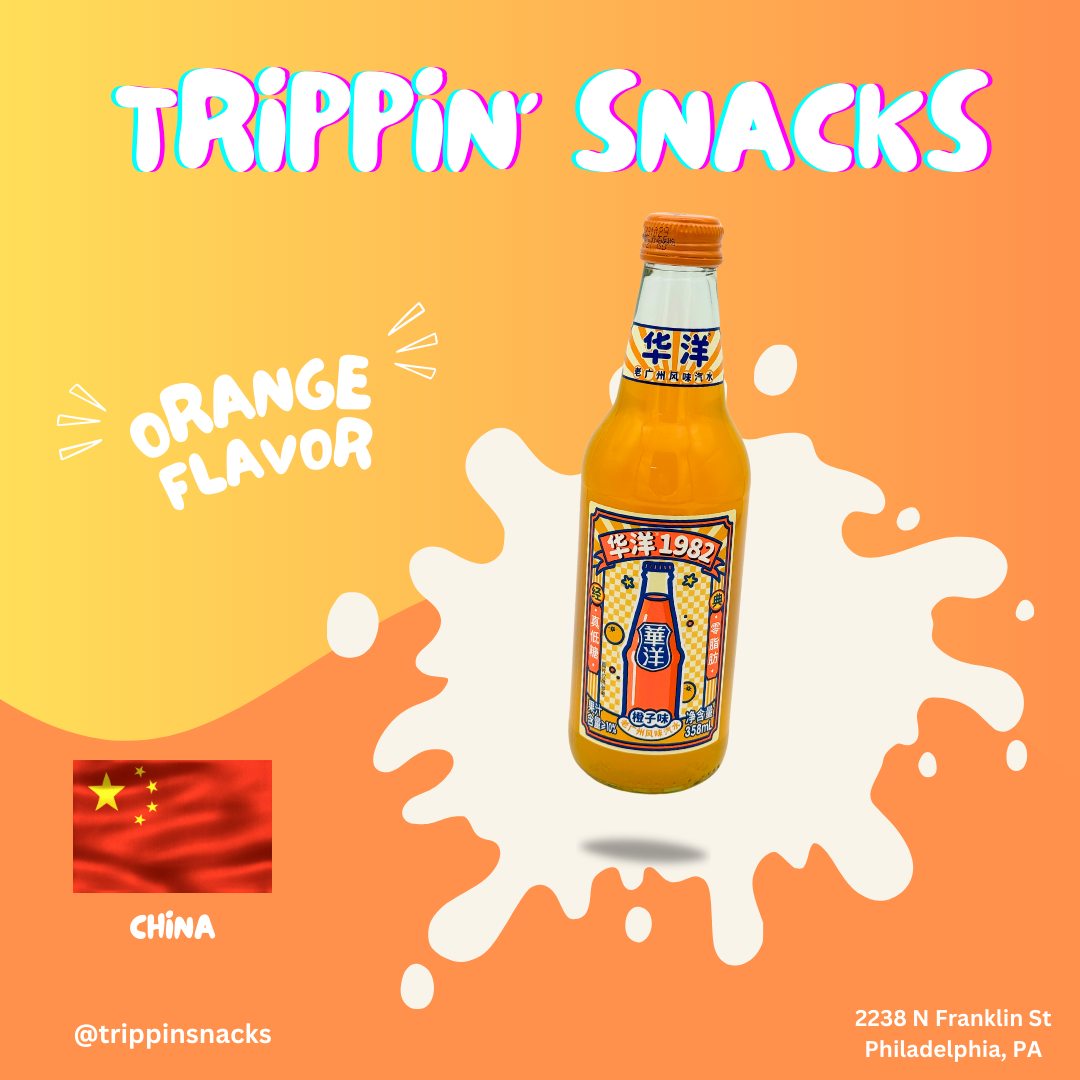 HUAYANG 1982 ORANGE FLAVOR SODA