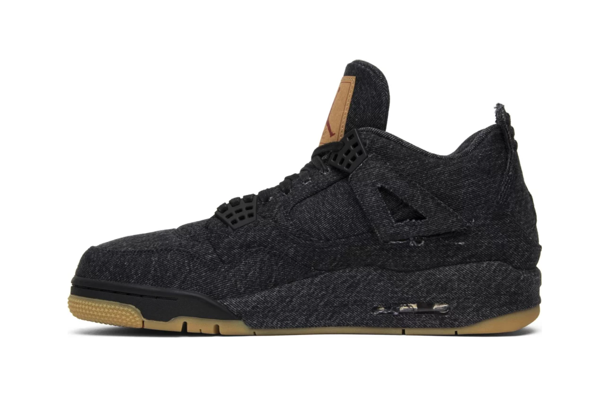 JORDAN 4 RETRO X LEVI BLACK DENIM (LIKE NEW)