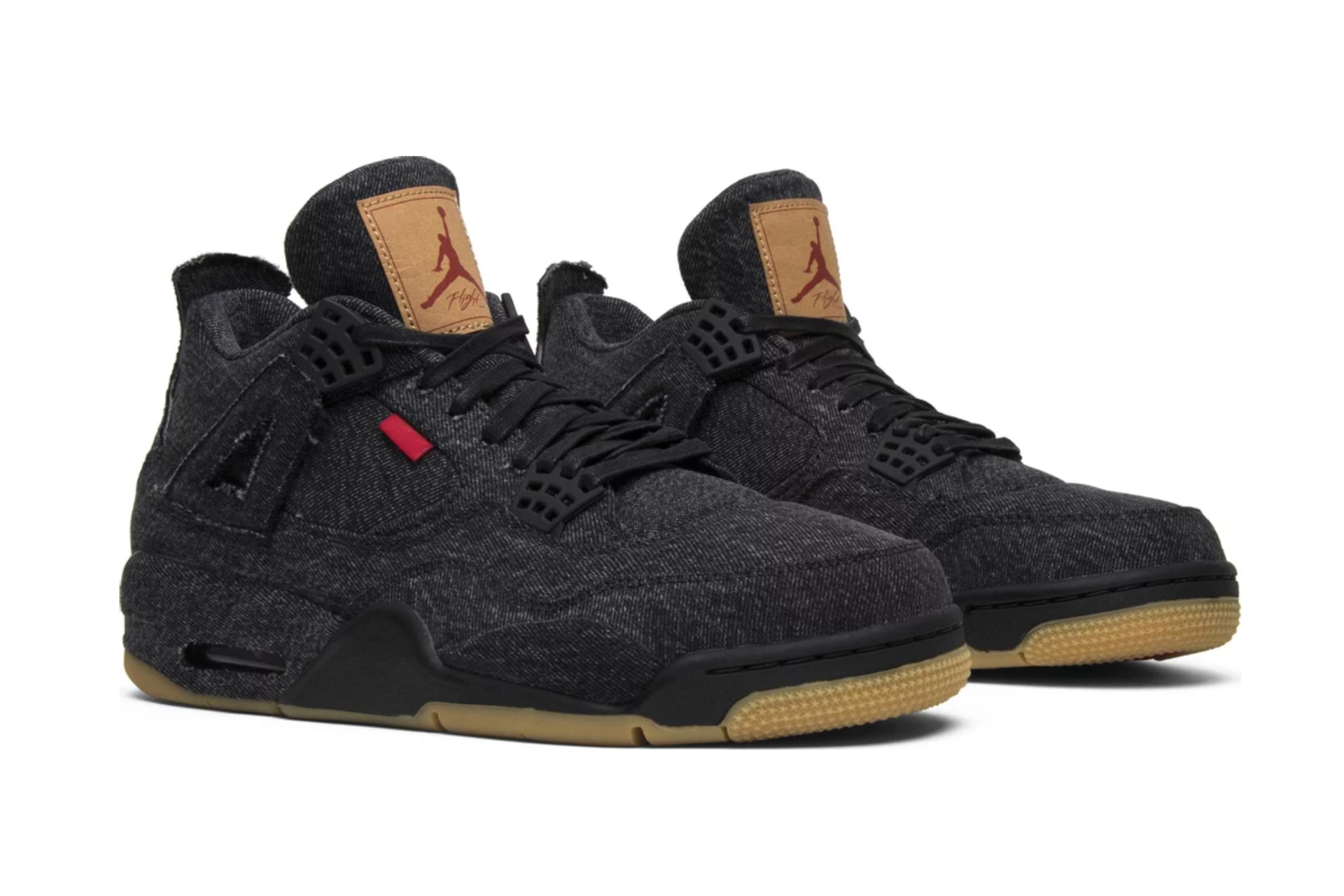 JORDAN 4 RETRO X LEVI BLACK DENIM (LIKE NEW)