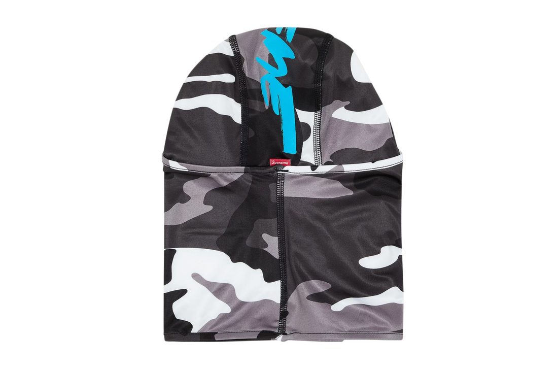 SUPREME X FUTURA FACE MASK SNOW CAMO