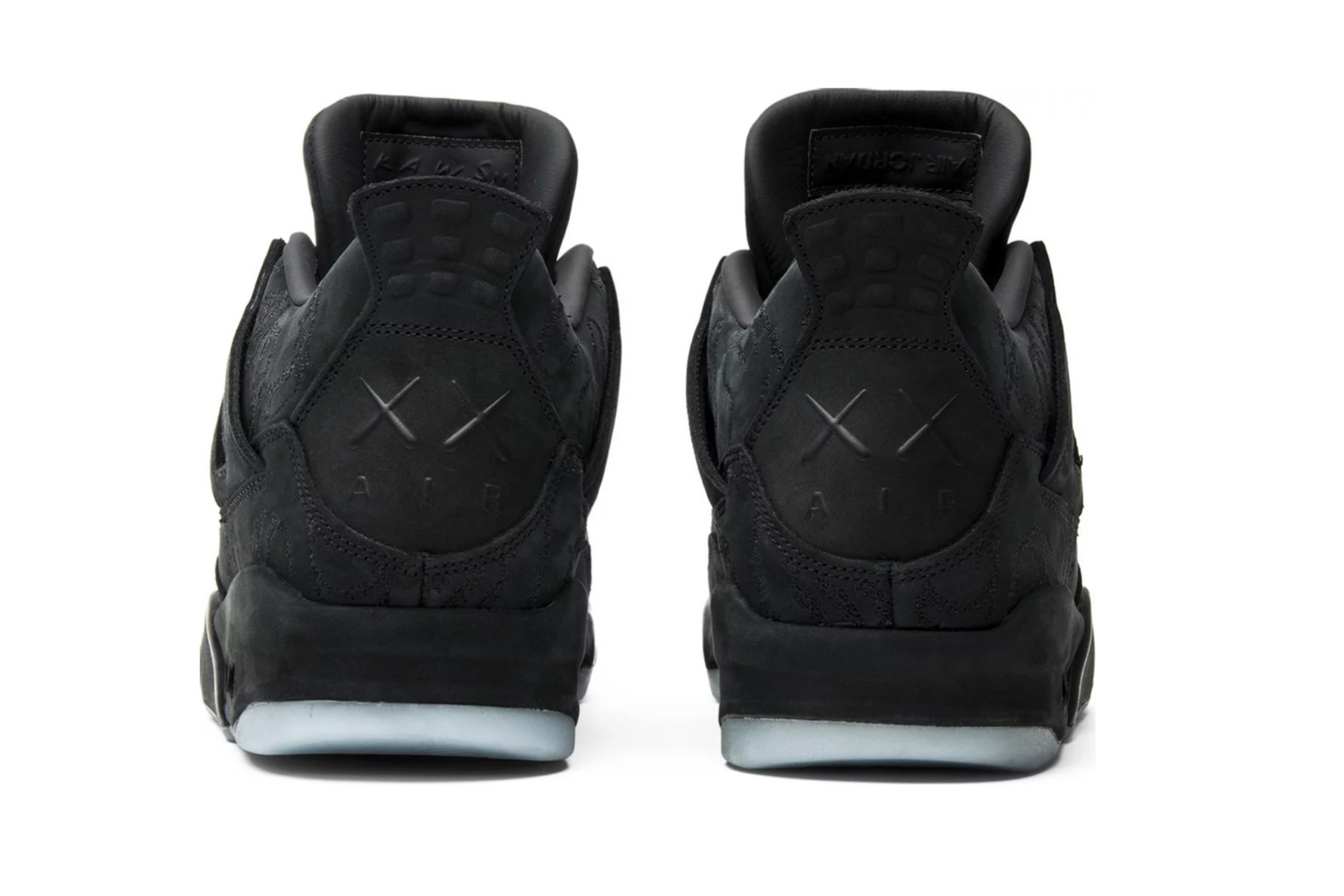 JORDAN 4 RETRO X KAWS BLACK (LIKE NEW)