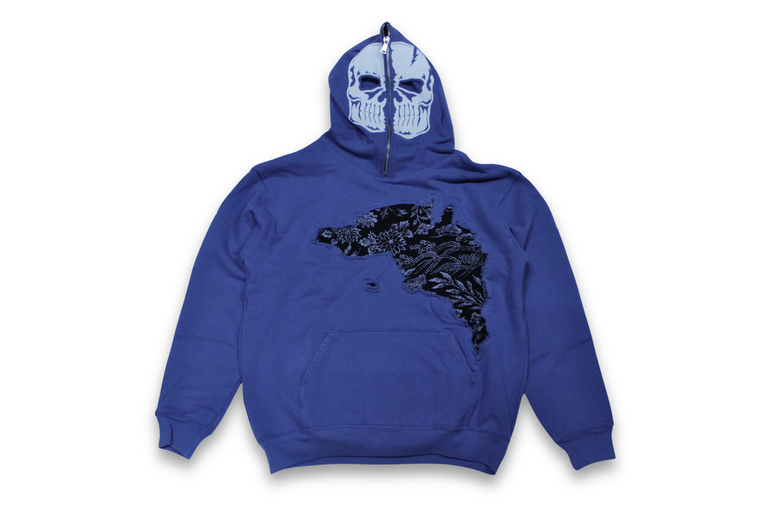 WARREN LOTAS SKULL ZIP HOODIE