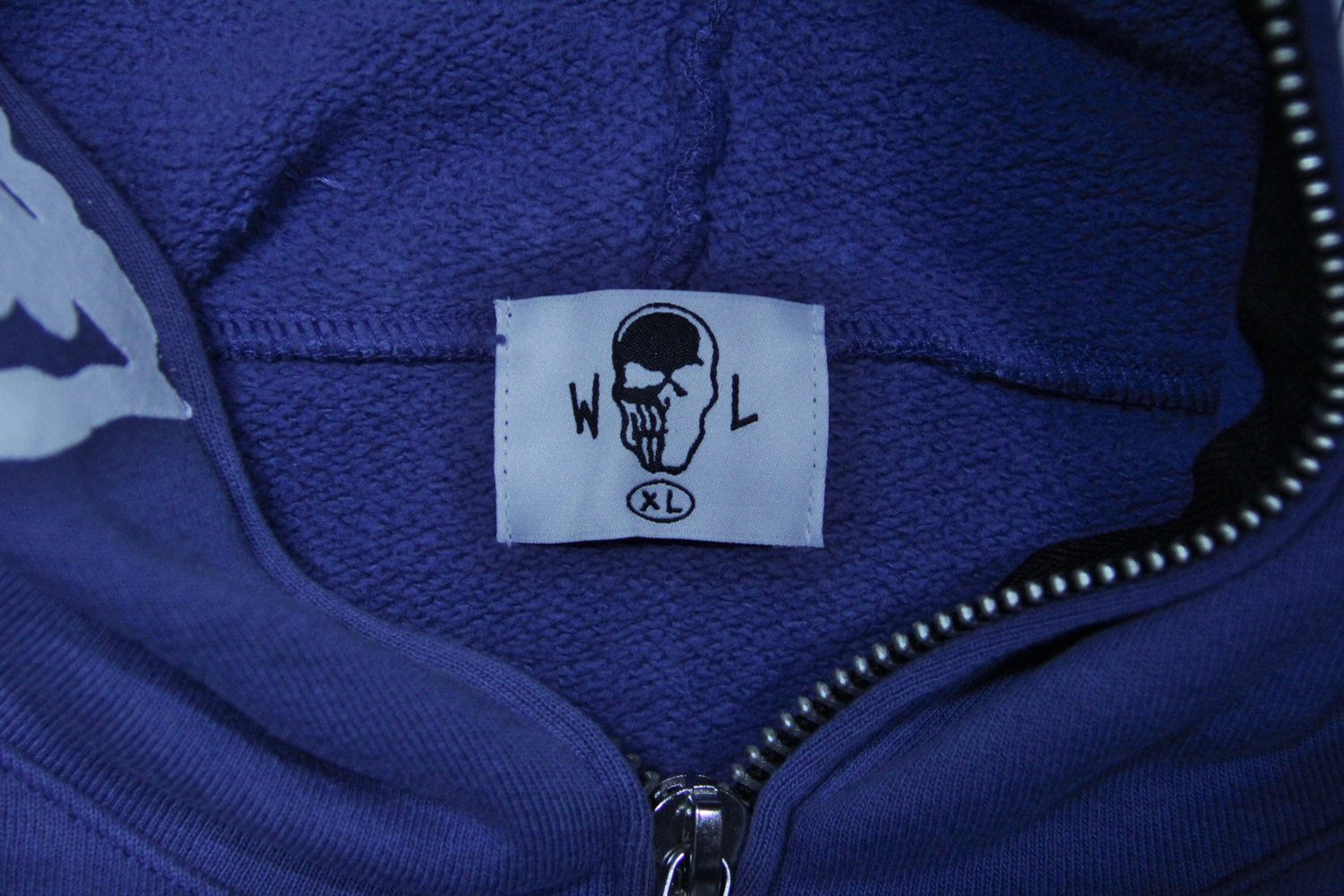 WARREN LOTAS SKULL ZIP HOODIE