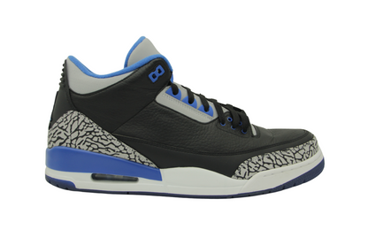 JORDAN 3 RETRO SPORT BLUE (LIKE NEW)