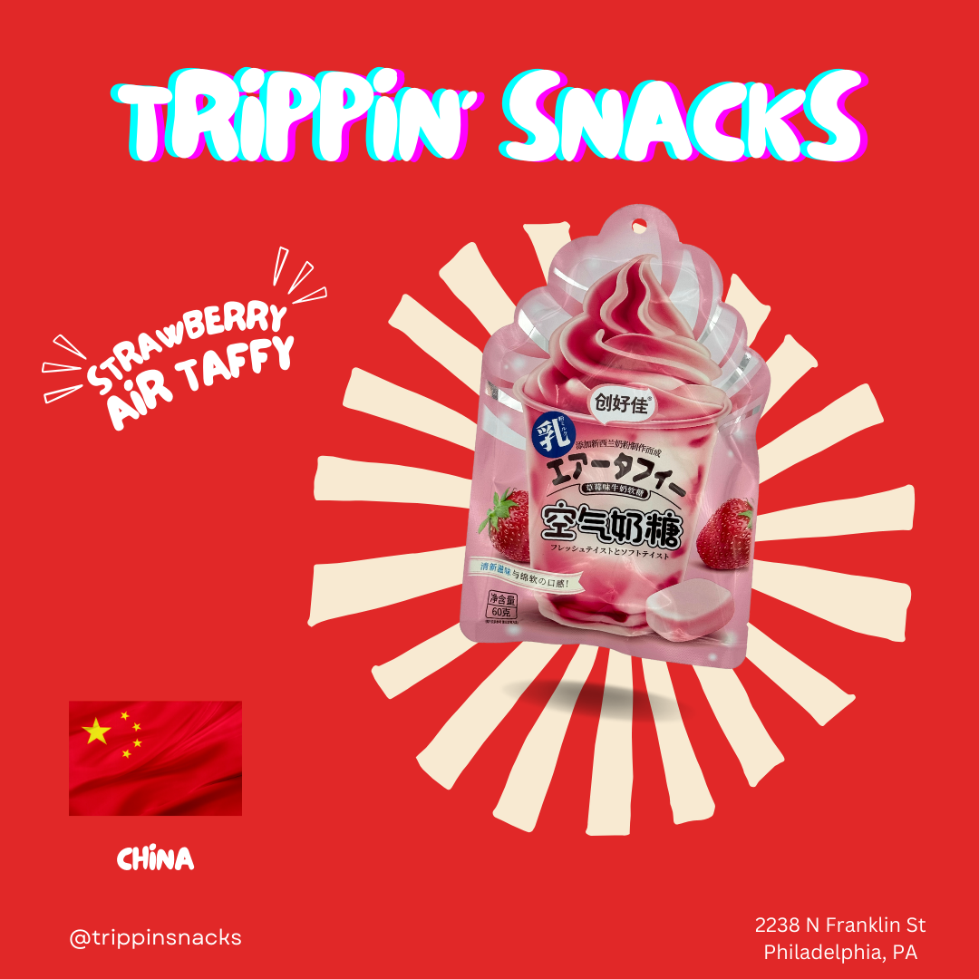 HONGYUAN STRAWBERRY AIR TAFFY