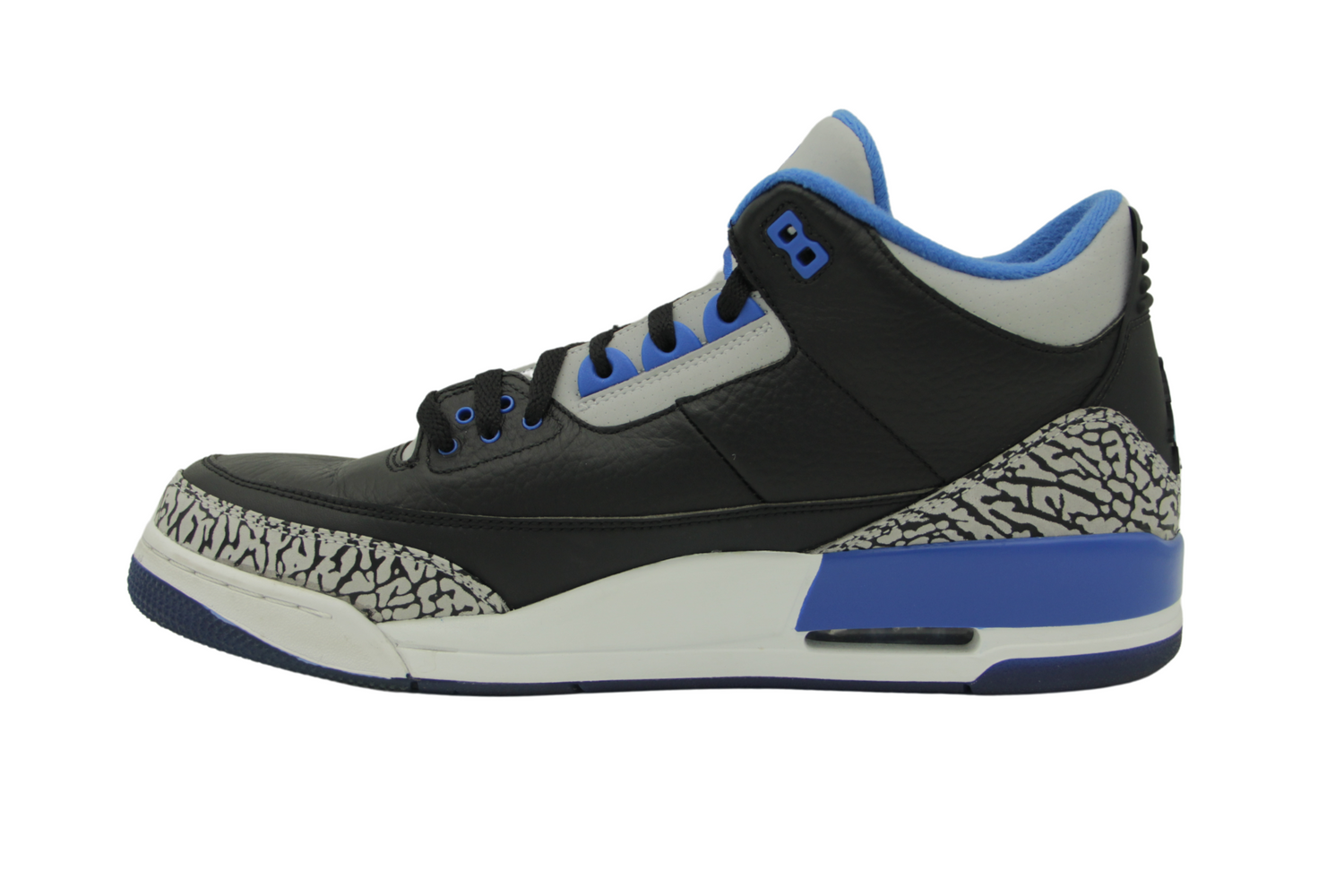 JORDAN 3 RETRO SPORT BLUE (LIKE NEW)