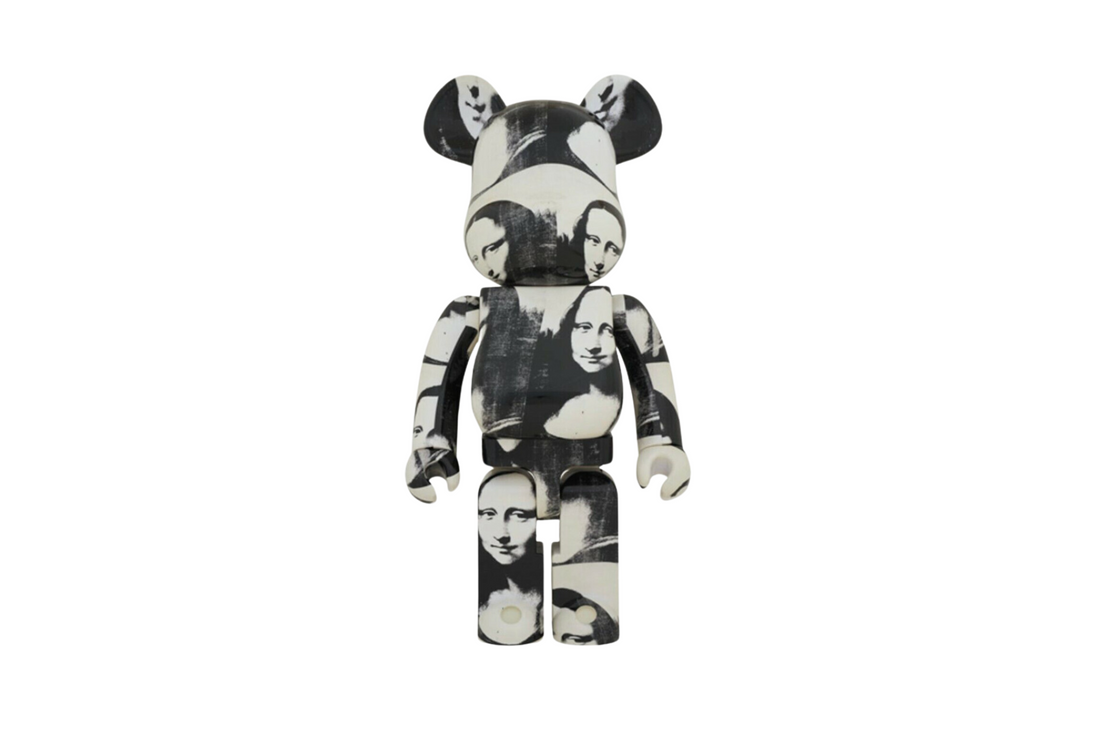 BEARBRICK ANDY WARHOL &quot;DOUBLE MONA LISA&quot; 1000% (BEN BALLER EXCLUSIVE)