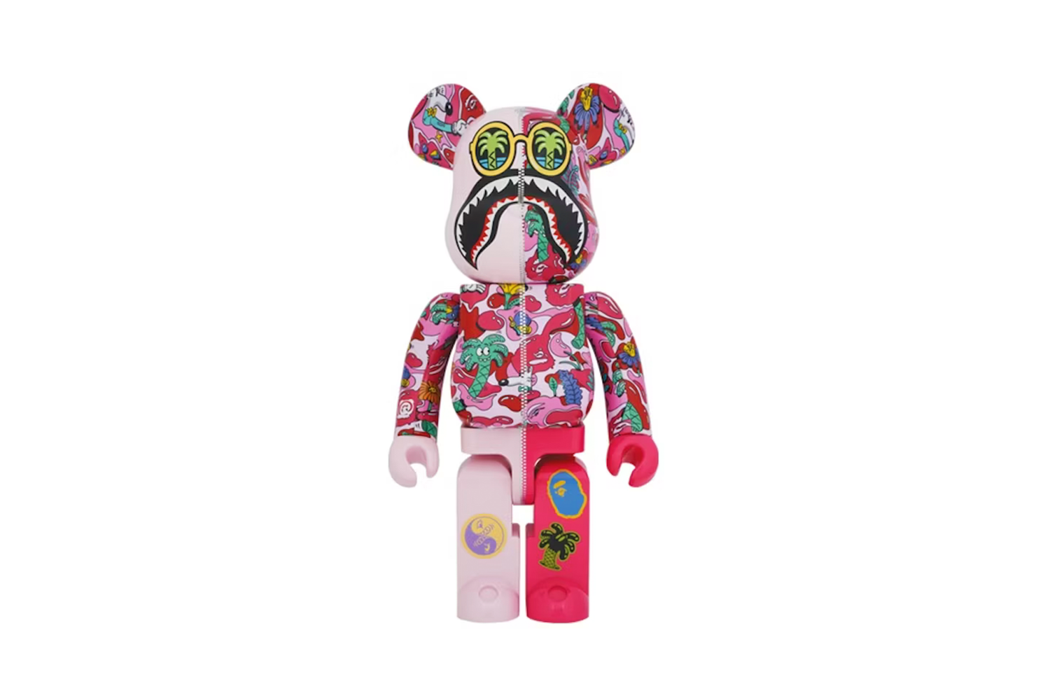 BEARBRICK X BAPE X Steven Harrington 1000%