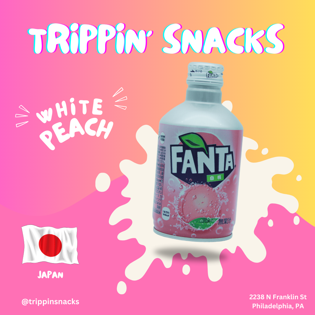 FANTA WHITE PEACH SODA