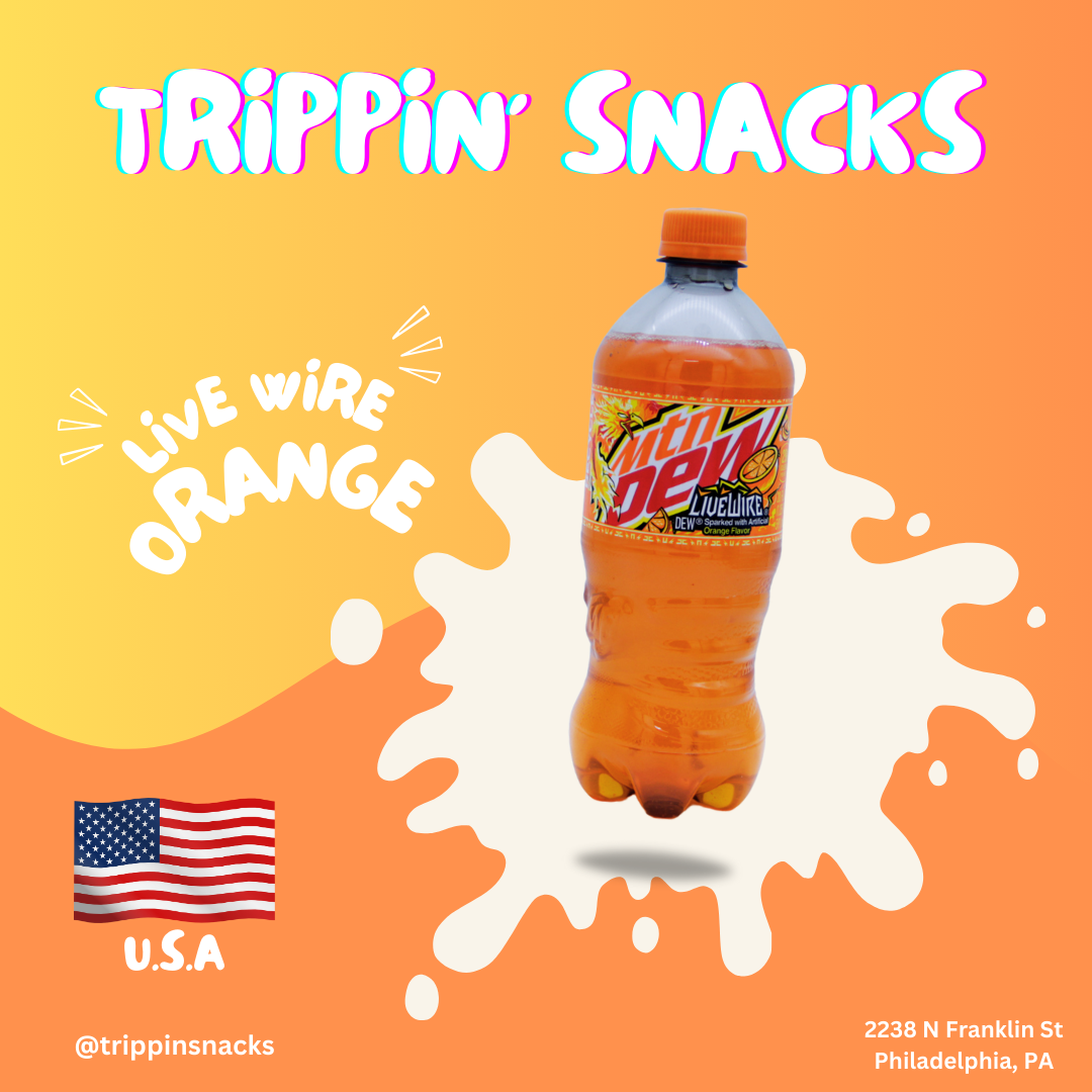 MTNDEW Livewire Orange Soda