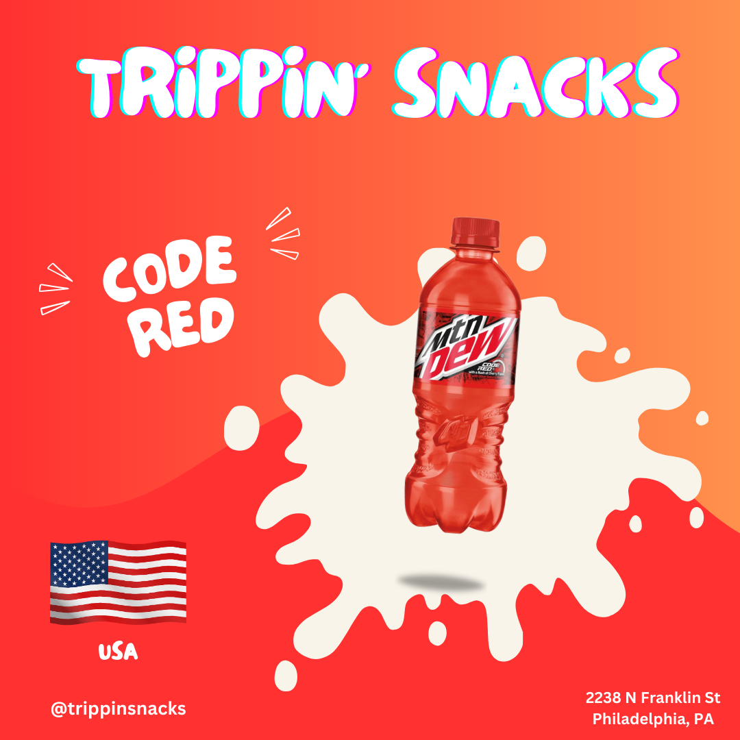 MTNDEW CODE RED SODA