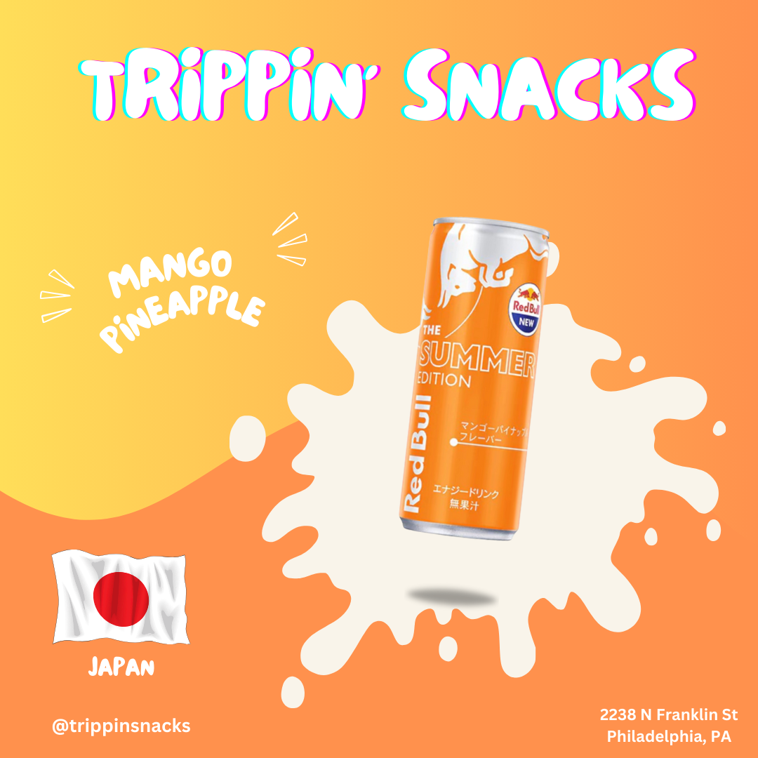 RED BULL SUMMER EDITION MANGO PINEAPPLE