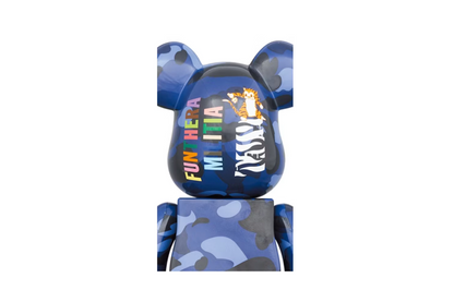 Bearbrick X  Bape Camo Tiger 100 &amp; 400 Set%