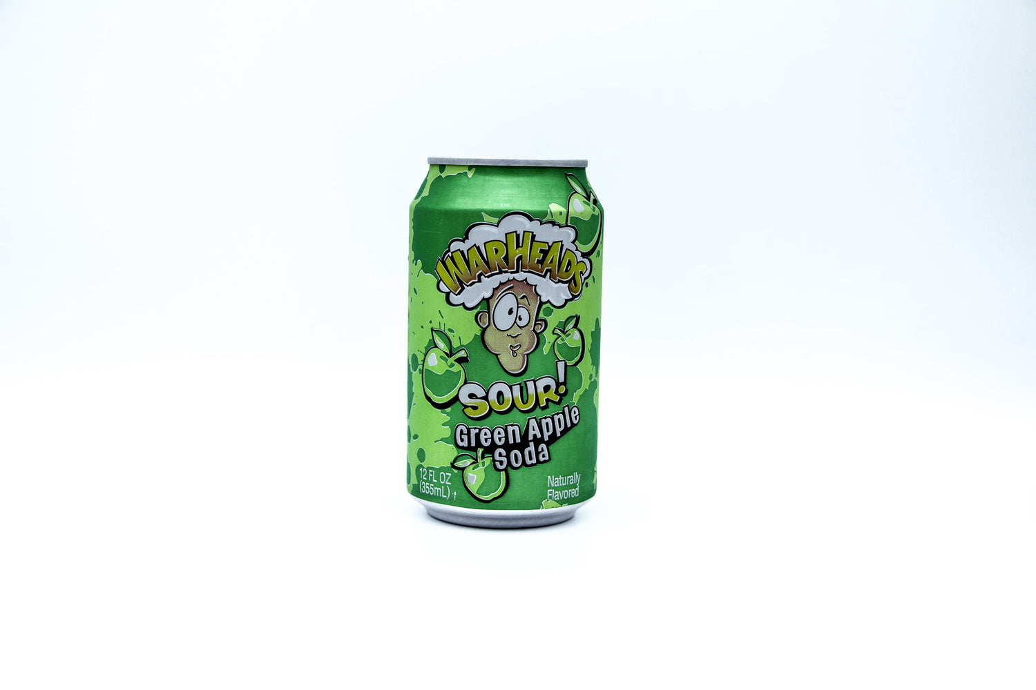 WARHEADS SOUR GREEN APPLE SODA