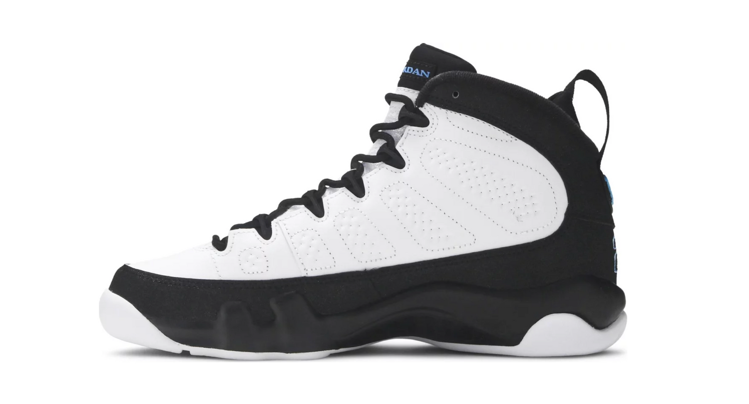 JORDAN 9 RETRO UNIVERSITY BLUE