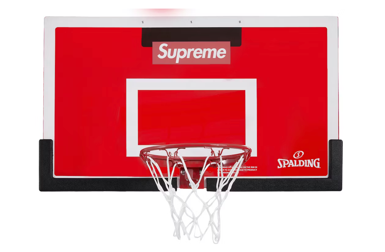 Supreme Spalding Mini Basketball Hoop